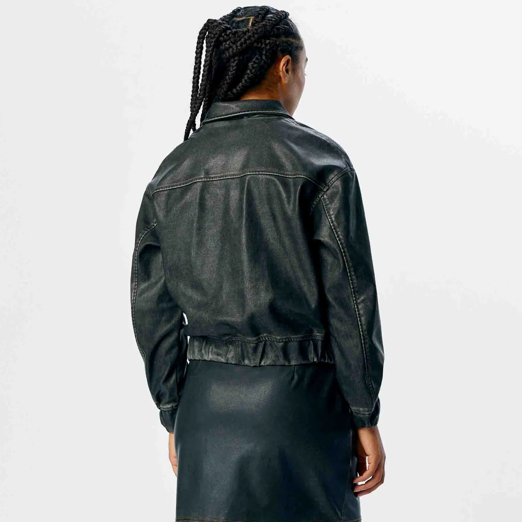 Objscarlet biker jacket