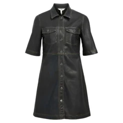 Objscarlet 2/4 short dress