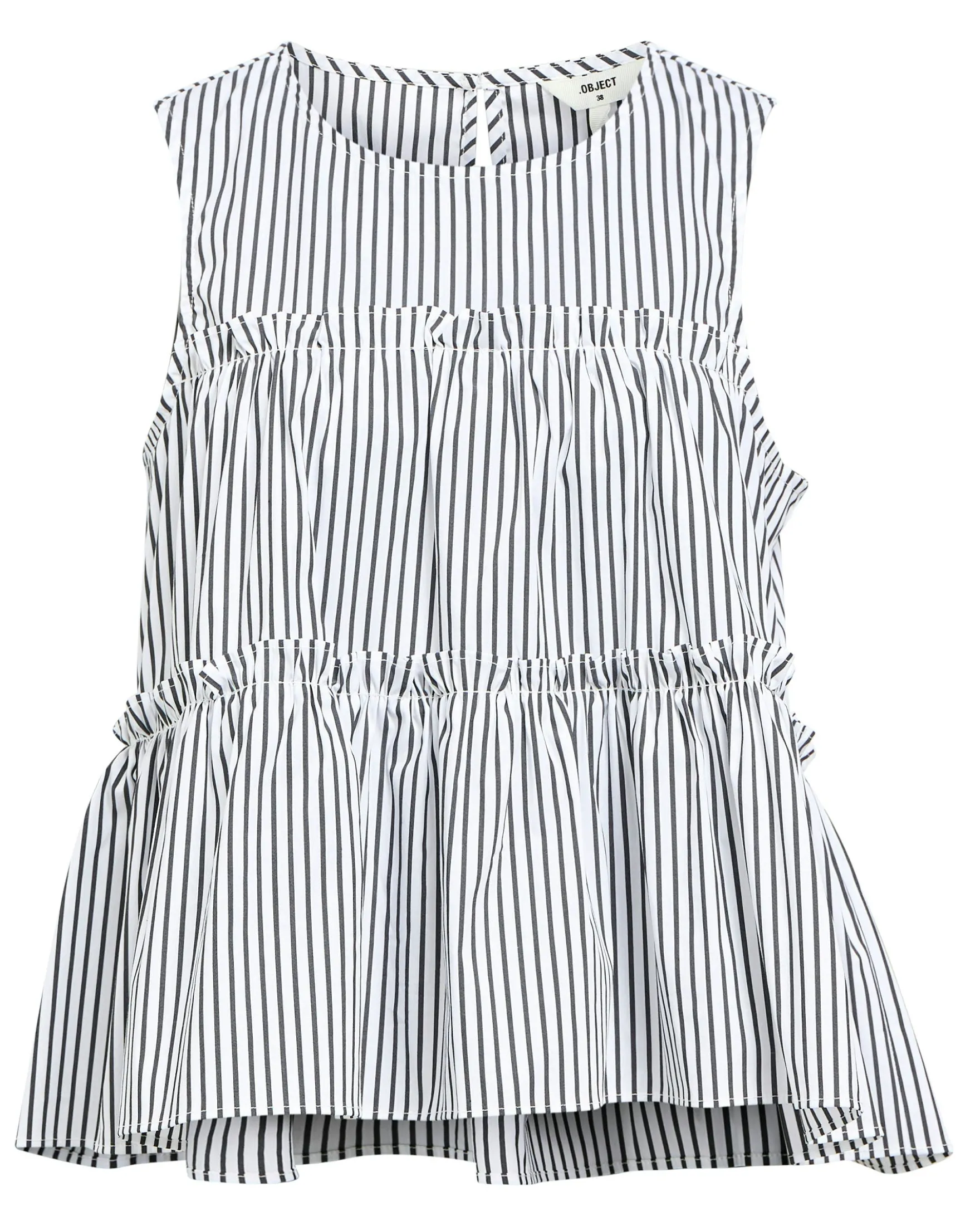 OBJTUTTA S/L LO O-NECK TOP