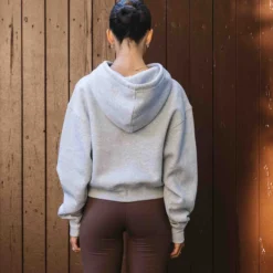 Organic fitted hoodie
