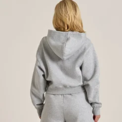 Organic fitted hoodie