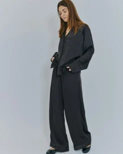 Orlina satin shirt