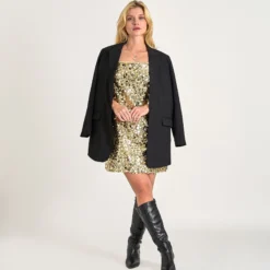 Pcdisco mini strap dress