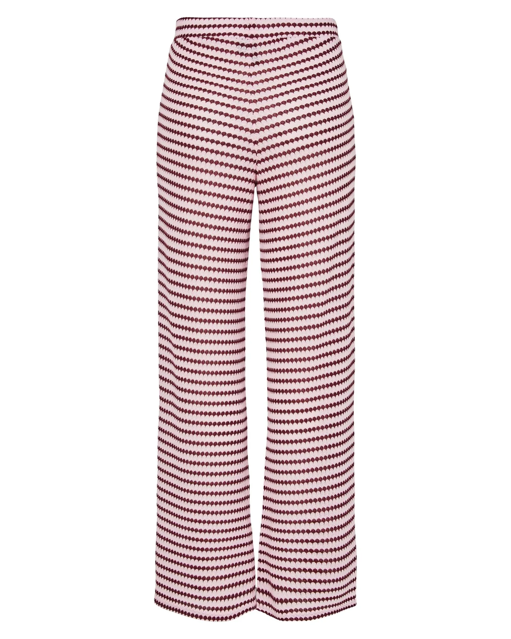 Pcjeya hw wide knit pants
