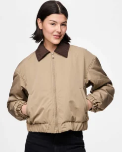 PCJORMA SHORT BOMBER JACKET