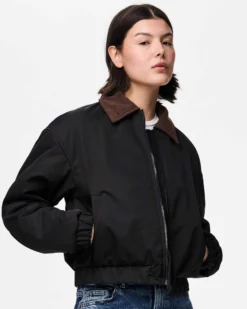 PCJORMA SHORT BOMBER JACKET