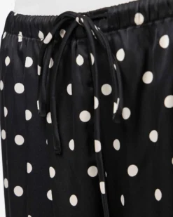 PCJYTTA STRAIGHT SATIN PANTS