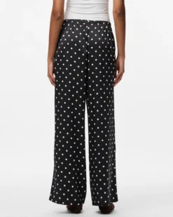 PCJYTTA STRAIGHT SATIN PANTS