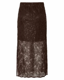 PCLOUISE HW MIDI SKIRT