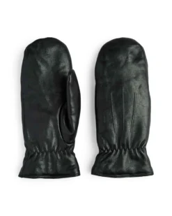 Pcnellie leather mittens