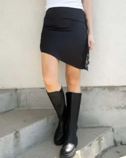 PCNOMI MW LACE SKIRT