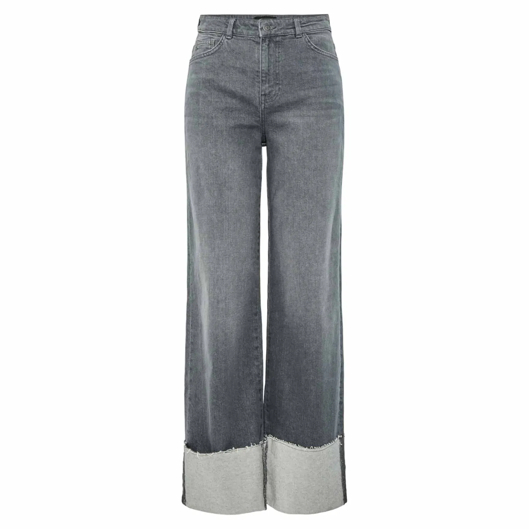 Pcpil hw straight fold up jeans