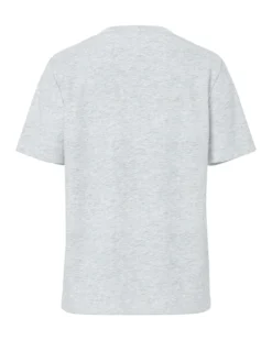 PCRIA SS LUREX NECK TEE