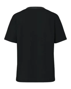PCRIA SS LUREX NECK TEE