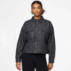 Pcroberta ls sequins jacket