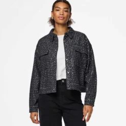 Pcroberta ls sequins jacket