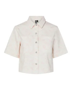 PCSALUME SS DENIM SHIRT