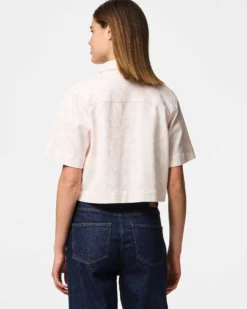 PCSALUME SS DENIM SHIRT