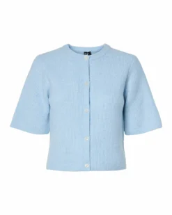Pcsilly ss o-neck knit