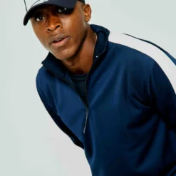 Pierre tape half zip