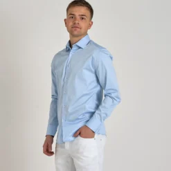 Poplin stretch shirt