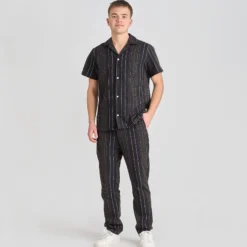 Porter embroidery pants