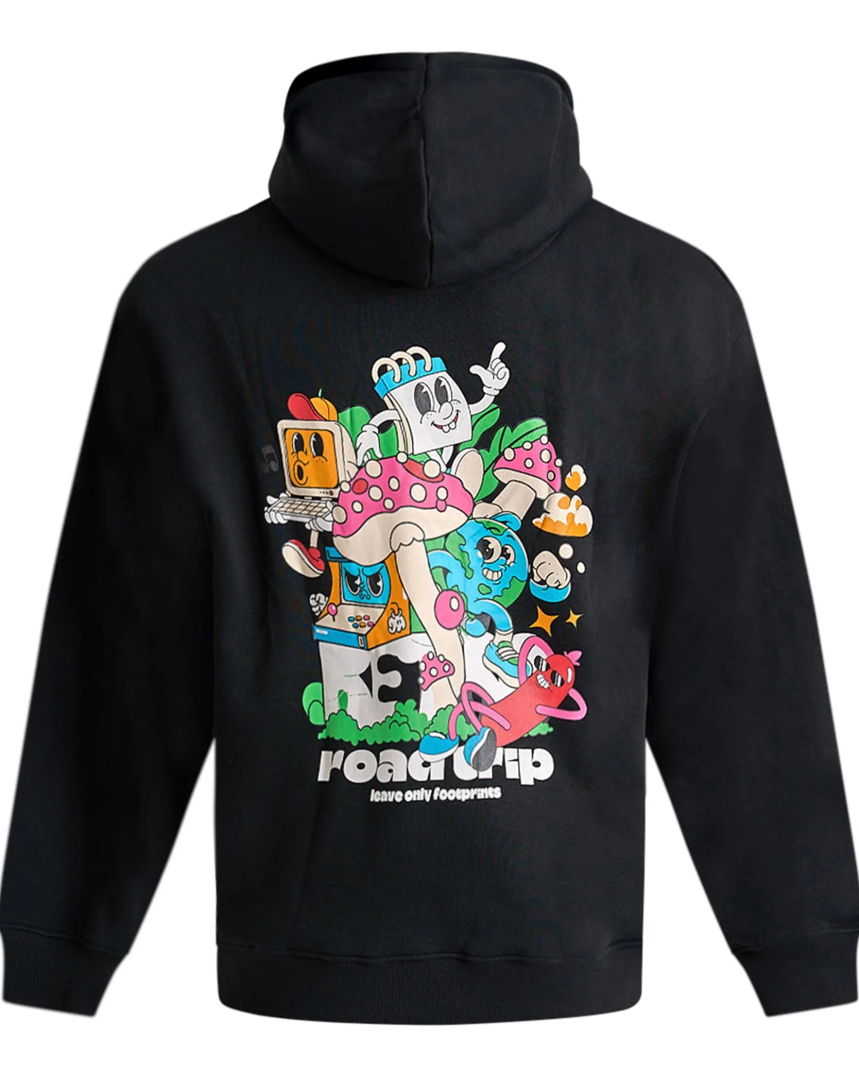 Printed Boxy Hood