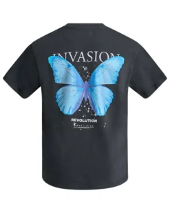 Printed dyed tee