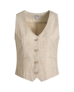 Puragnes linen vest