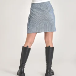 Purcasso pinstripe skirt