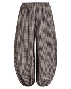 Purella check harem pant