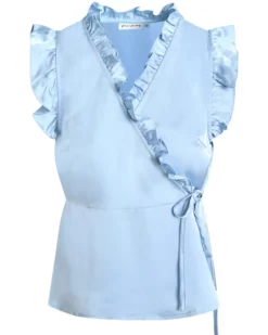 Purjuly satin top