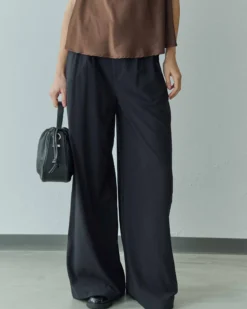 Purlazanna pleat pants