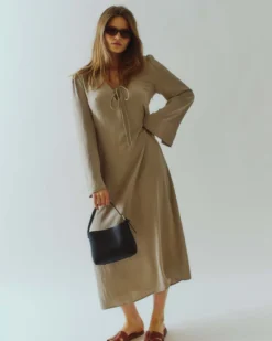 Sadie crepe dress