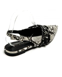 Sally snake slingback