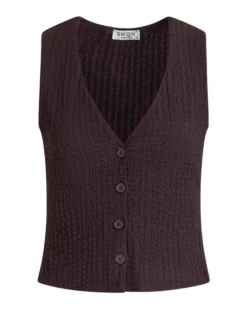 Sara crepe vest