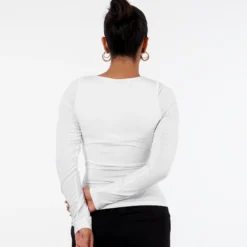 Sigga square neck ls