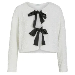 Viaria l/s o-neck cardigan