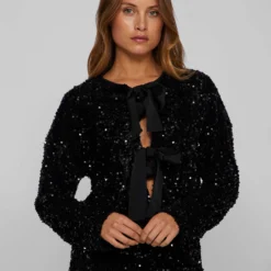 Viaria l/s o-neck cardigan