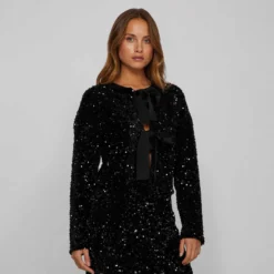 Viaria l/s o-neck cardigan