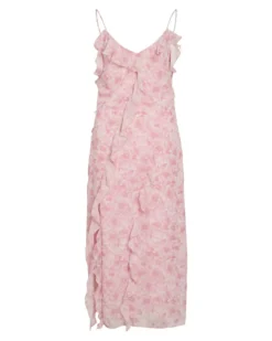 VIARIVA S/L FRILL STRAP DRESS
