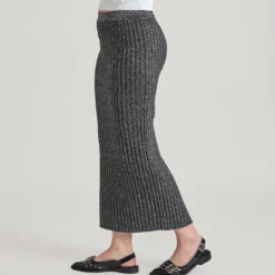 Vibella glitter knit skirt