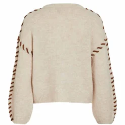 Vihaddo o-neck detail knit