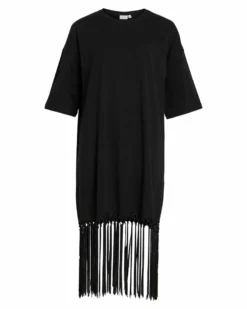 VIKATA OVERSIZE FRINGE DRESS