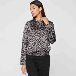 Vinela printed bomber jacket