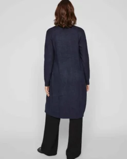 Viril long knit cardigan